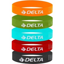 Feyza Design 5 Farklı Dirençli Latex Pilates ve Squat Egzersiz Bandı