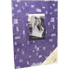 Angelphoto  15X21CM 200'LÜK Ofset Baskılı-Desenli Fotoğraf Albümü(Mavi)