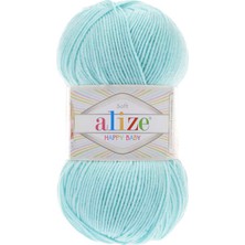Alize Happy Baby (5 Adet) 669 Mint Yeşili El Örgü Ipliği