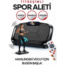 Feyza Design Yüksek Titreşimli Ev Spor Aleti ile Güçlü ve Sıkılaştırıcı Egzersiz