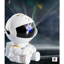 Angelphoto  Astronot Projektör Gece Lambası Yıldız Galaxy Efekti