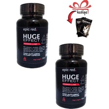 Guzzy Huge Effect Erkeklere Özel Destekleyici Takviye 60'lı x 2 Ad +Kayganlaştırıcı Jelle