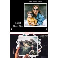Angelphoto  6 Adet 20X20 Fotoğraf Baskısı Kare Fotoğraf Baskısı 20X20 15X15 25X25 533 143 52 32