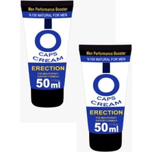 Guzzy O Caps Erkeklere Sertleştirme Kremi 50 ml x 2 Adet