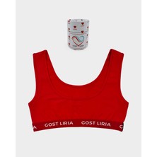 GOST LİRİA Crimson  Spor Bralet Kırmızı