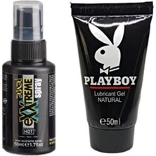Guzzy Süper Hot Exxtreme Erkeklere Özel Sertleşme Sprey 50 ml Playboy Lubricant 50ML Jel