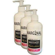 Guzzy Marginal Massage Jasmine Gel 250 ml Yasemin Masaj Jeli 3'lü