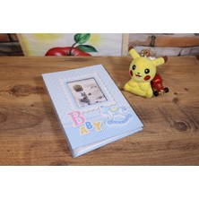 Angelphoto  10X15CM 200’LÜK Pencereli Bebek Fotoğraf Albümü Mavi