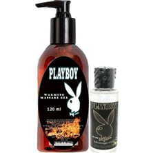 Guzzy Süper Playboy Aromaterapi Isıtıclı Massage Oil 120 ml + Natural Aromalı Vücut Masaj Yağı 50 ml