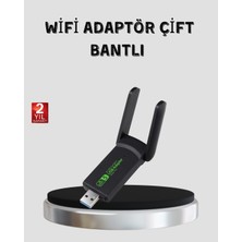 Türk Teknoloji Grubu 1200 Mbps Dual Band Wifi Adaptör – 5.8g & 2.4g Çift Antenli