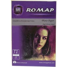 Angelphoto  10X15 Fotoğraf Baskı Kağıdı 220 gr 100 Adet Epson Canon Uyumlu