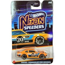 Hot Wheels Neon Yarışçılar Custom Ford Maverıck HLH72 - JKX94