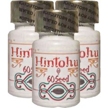 Guzzy Hintohu Mucizevi 3lü x 60 Lı Ağıziçi Itici Kokuya Çiğnenebilir Form Tohum 1 Jel Hediye