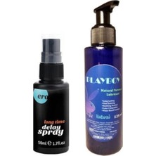 Guzzy Süper Mucizevi Ero Long Time Spray For Men 50ML Erkeklere Özel Sprey + Mucizevi 125ML Lubricant Gel