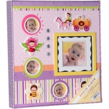 Angelphoto  10X15CM 180’LIK Bebek Fotoğraf Albümü (Pembe)