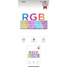 Angelphoto  Tk-04 Klavye Kablolu Gaming Driverli Oyuncu Klavyesi Mini Q Klavye