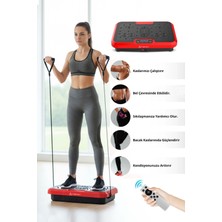 Feyza Design Yüksek Hızlı Titreşimli Egzersiz Cihazı, Çok Fonksiyonlu Fitness Aleti