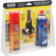 Vice Avm 3 Parça Profesyonel Pürmüz Seti Pürmüz Torch Çakmak Başlık- Kamp Gazı 400ml- Çakmak Gazı 270 (4915) GO-53-vice/(1395) 02410