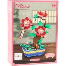 Trust Store Bricks Plant Koleksiyonu Çin Gülü Chinese Rose Bonsai Yapı Seti  325 Parça