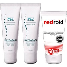 Guzzy Kaz Gagası Kremi 2X100 ml Rahatlatıcı +Redroid Rahatlatıcı Için Bakım Kremi 1X50 ml
