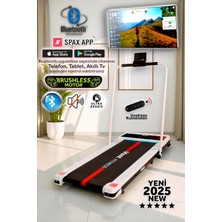 Feyza Design 12KM Hızlı Katlanabilir Koşu Bandı, Bluetooth, Işıklı ve Eğimli Özellikler