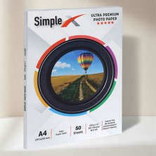 SİMPLEX 20X30 cm (A4) Mat Fotoğraf Kağıdı 270 gr - 50 Adet