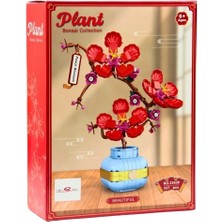 Trust Store Bricks Dekoratif Sakura Şeftali Çiçeği Modeli Yapım Seti  337 Parça