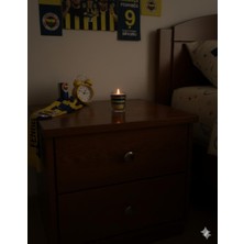 MumKusag Fenerbahçe Tasarım Cam Bardak Mum