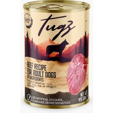 Tugz Sığır Etli Yetişkin Köpekler 400 Gram