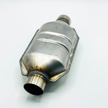 Defne Egzoz Yassı Çift Taş Euro 4 Konvertör Her Araca Uyumlu Universal Konvektör