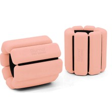 Feyza Design Ayarlanabilir Silikon Bilek Ağırlığı 2X500G, Spor ve Egzersiz Için