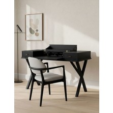 Gazzini Furniture Roma Cross Klasik Ahşap Çalışma Masası