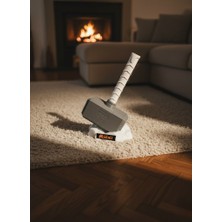 Değirmen Grup Thor Çekici Dekoratif Figür Mitolojik ve Fantastik Ev Aksesuarı 20X34 cm - Lisinya
