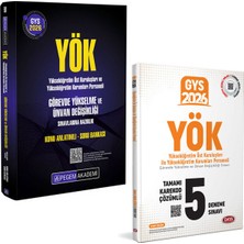 2026 Data Gys Yök Görevde Yükselme Konu Anlatımlı Soru Bankası ve Deneme Sınavı