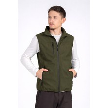 Vatan Tekstil Softshell Dik Yaka Erkek Yelek