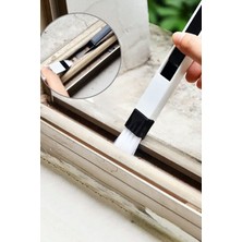 Gampus Pratik Klavye ve Pencere Oluğu Temizleme Fırçası Mini Kürekli Çok Amaçlı Temizlik Fırçası