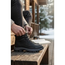 Enoch Erkek Kürklü Içi Yünlü Su Geçirmez Outdoor Trekking ve Kışlık Bot