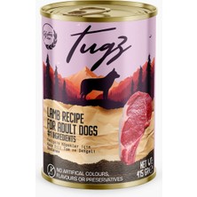 Tugz Kuzu Etli Yetişkin Köpekler 400 Gram