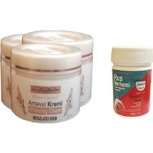 Guzzy Süper Three Brand Vücut Kremi 100 ml Arnavut Kremi3 Adet + Rus Merhemi 50 ml 1 Adet