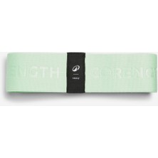 Feyza Design Yeşil Kumaş Direnç Bandı, Güçlü ve Esnek Fitness Egzersiz Aleti