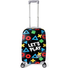 Coral High Let's Play Desenli Kabin Boy Valiz (50CM) 16559