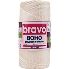 Bravo Boho Polyester Makrome 018 Krem