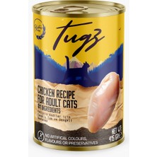 Tugz Tavuklu Yetişkin Yaş Kedi Maması 400 Gram
