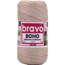 Bravo Boho Polyester Makrome 030 Açık Bej