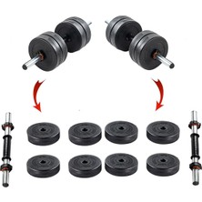 Feyza Design 20 kg Dambıl ve Ağırlık Seti, Vücut Geliştirme Için Mükemmel Seçenek