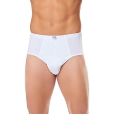 Tutku Beyaz 6lı Slip Külot Kargo Bedava MRT0005B6-BEYAZ-XL