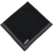 Belli Twill Ipek Eşarp - 4128-30 Siyah