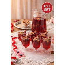 Open Home Concept 6’lı Lohusa Bardağı Şeffaf Ayaklı Plastik Bardak Söz Nişan Mevlüt Sunum