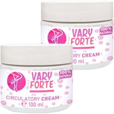Guzzy Vary Forte Kavanoz Krem 100 ml 2 Adet Yoğun Varislere Karşı Tesirli Krem