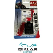 Vespa Lx 125 Ie 2010-2013 Bak Ön Fren Balata IBK0221